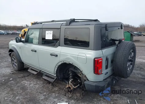 2024 Ford Bronco Big Bend z USA, uszkodzony, nr VIN 1FMDE7BH9RLA59358